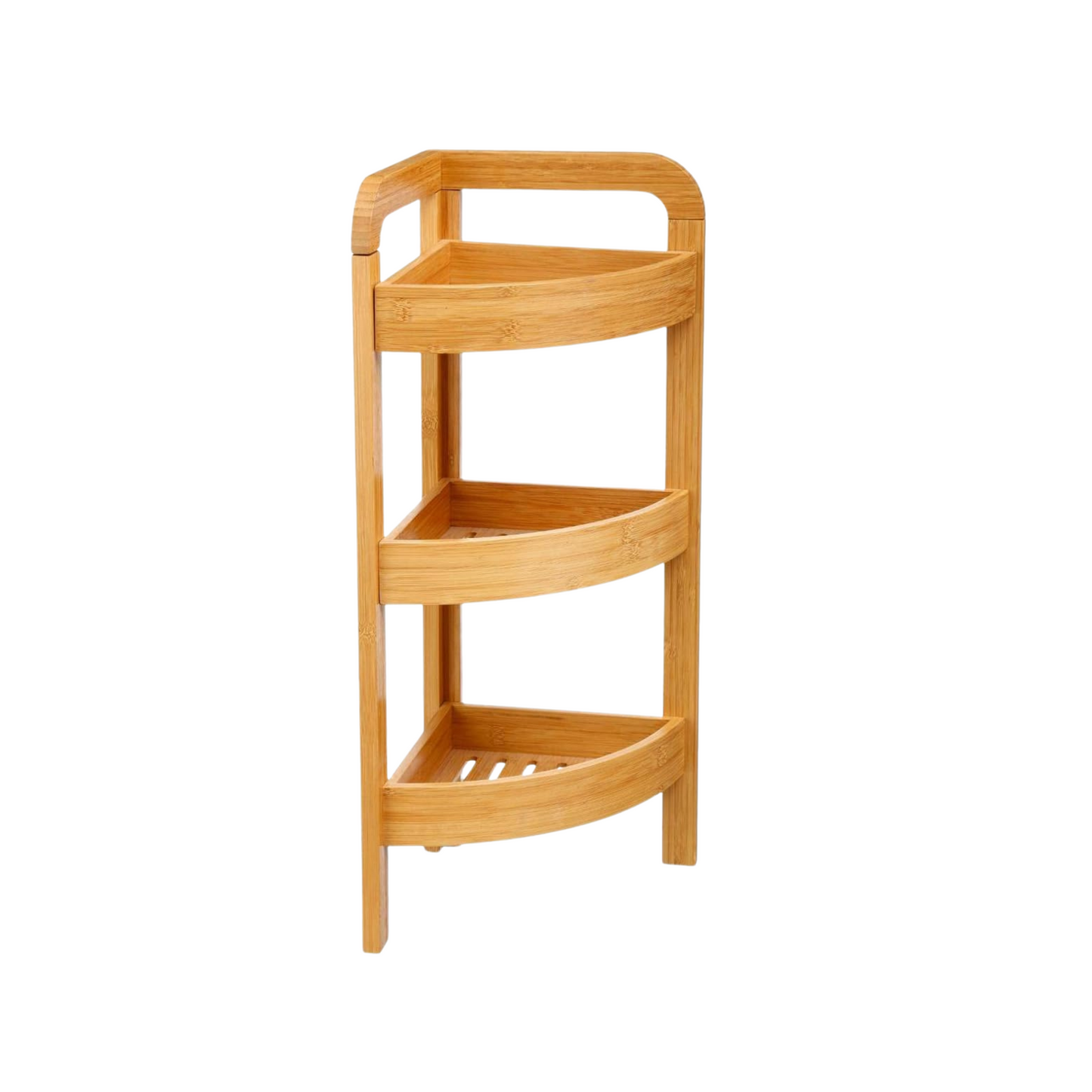 Bamboo Corner Shelves