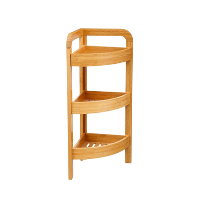 Bamboo Corner Shelves