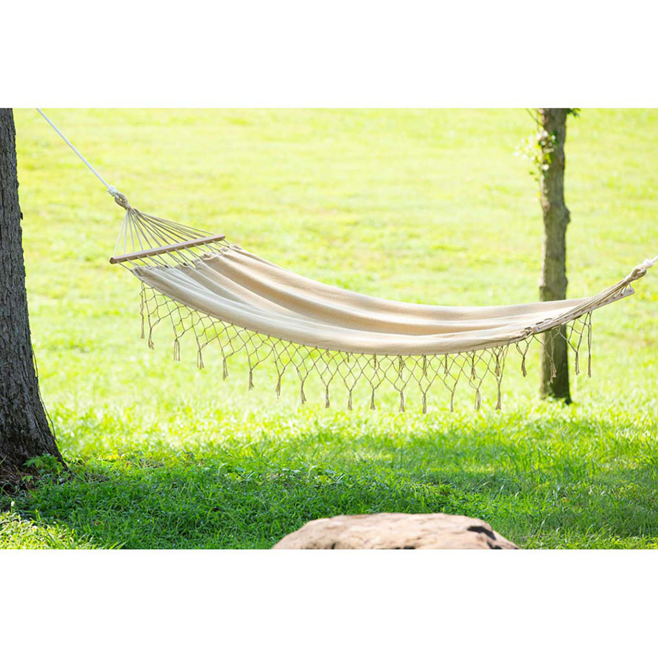 Straw Hammock