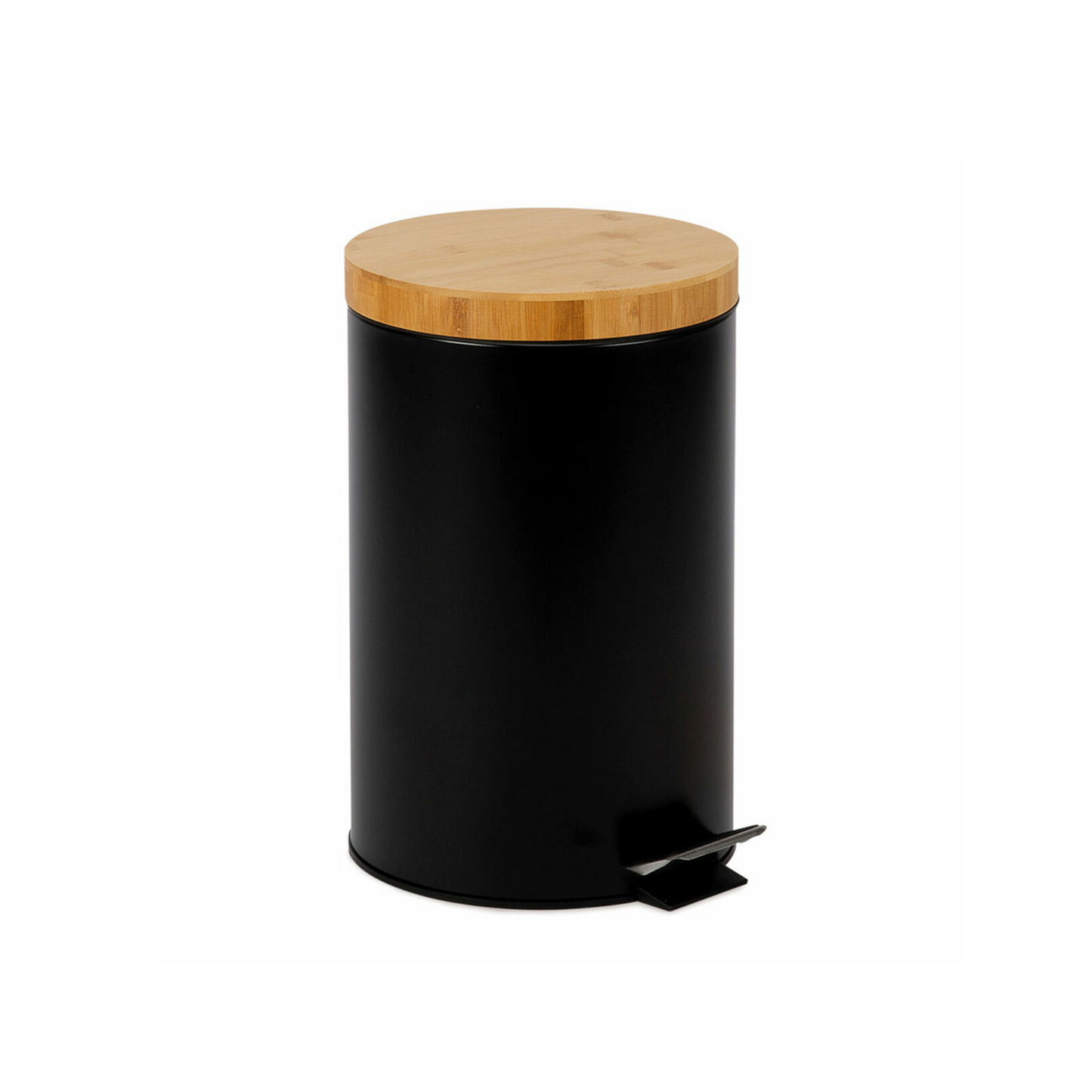 Black & Bamboo Bin